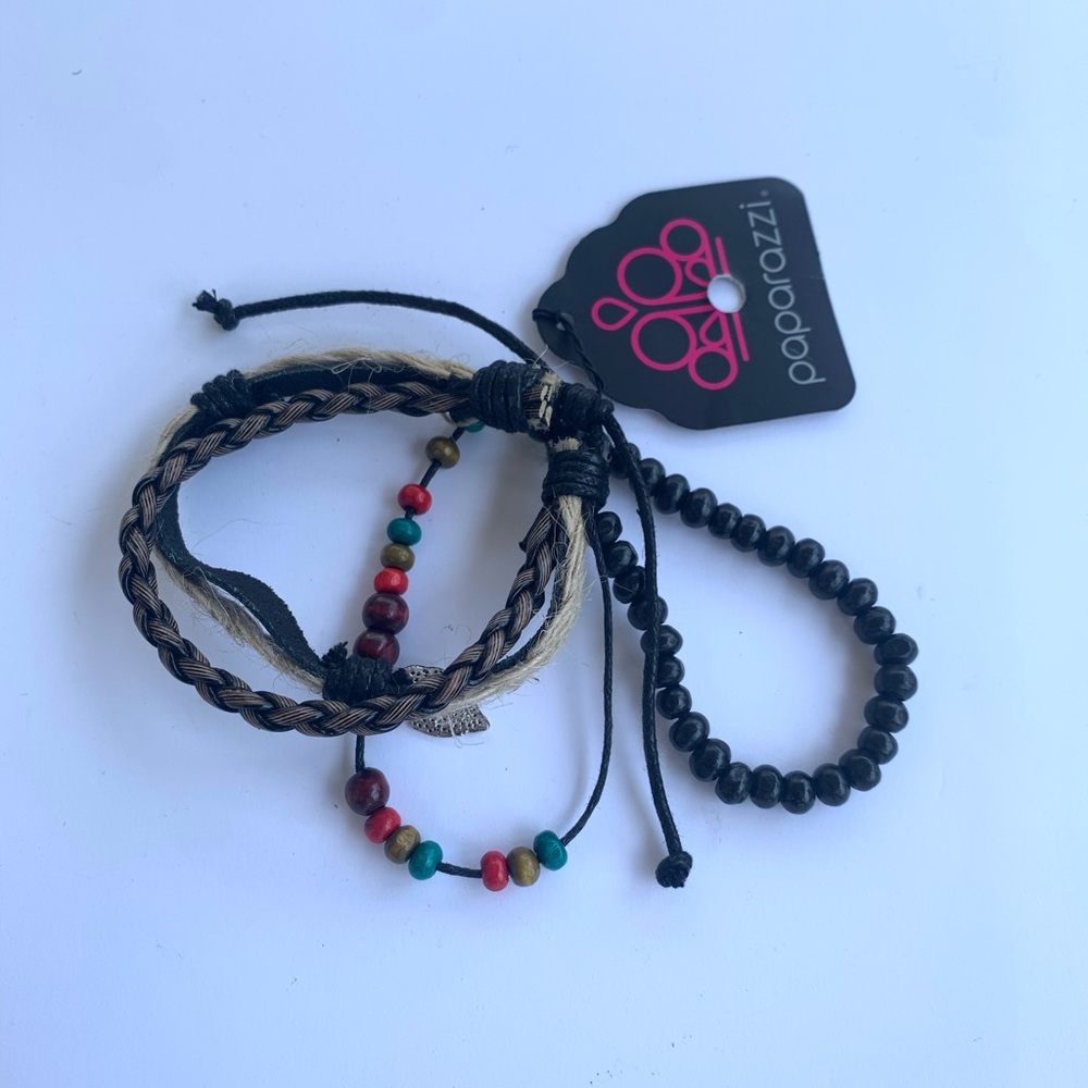 Mix texture bracelet